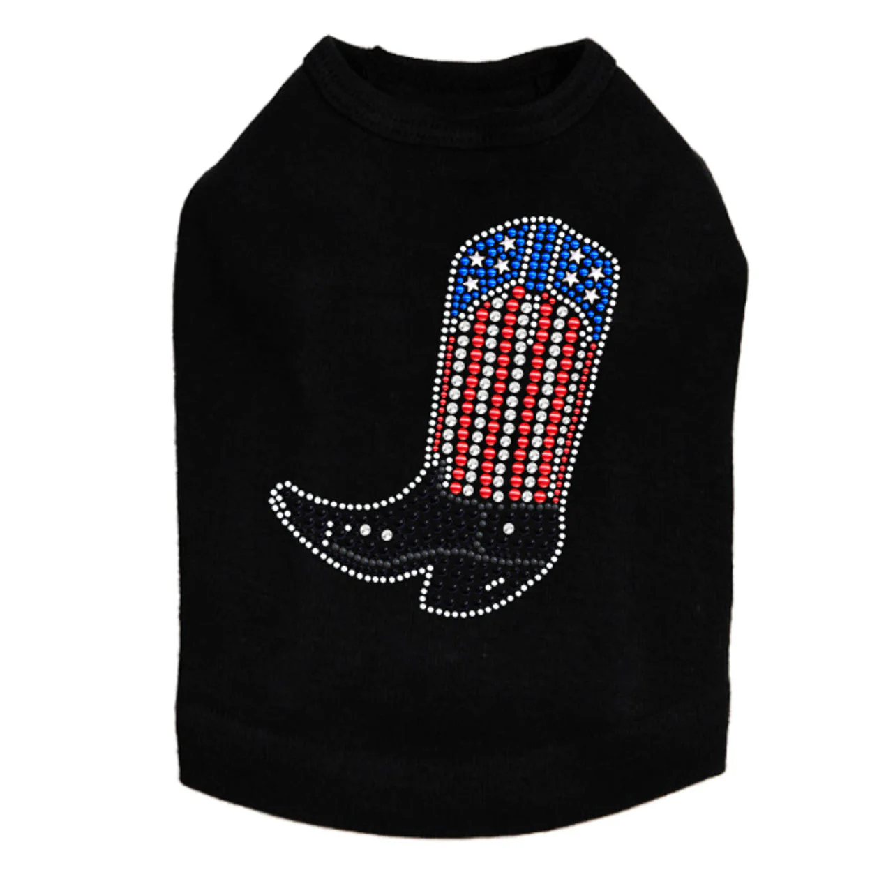 Boot (Red, White, & Blue) - Dog Tank - Image 11