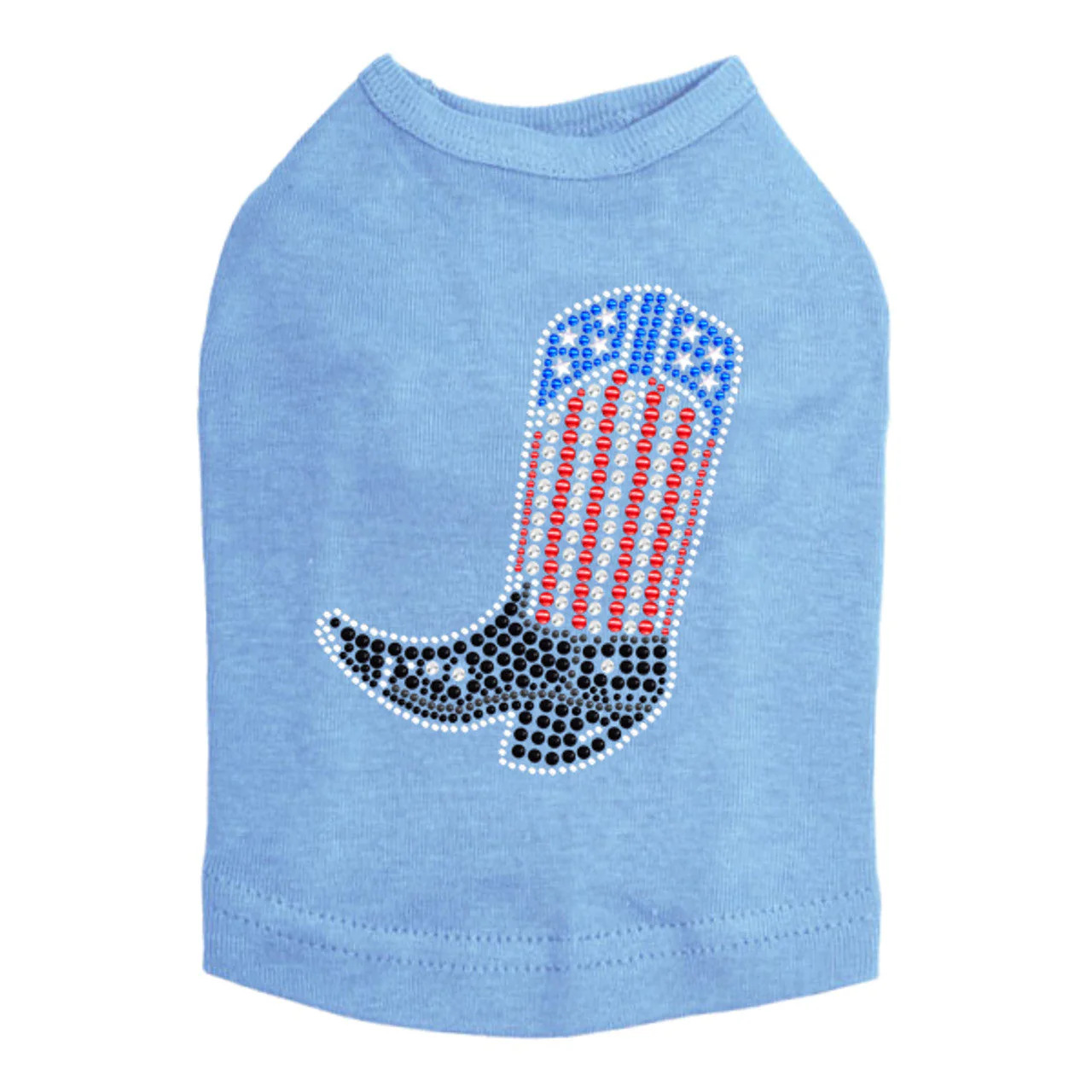 Boot (Red, White, & Blue) - Dog Tank - Image 9