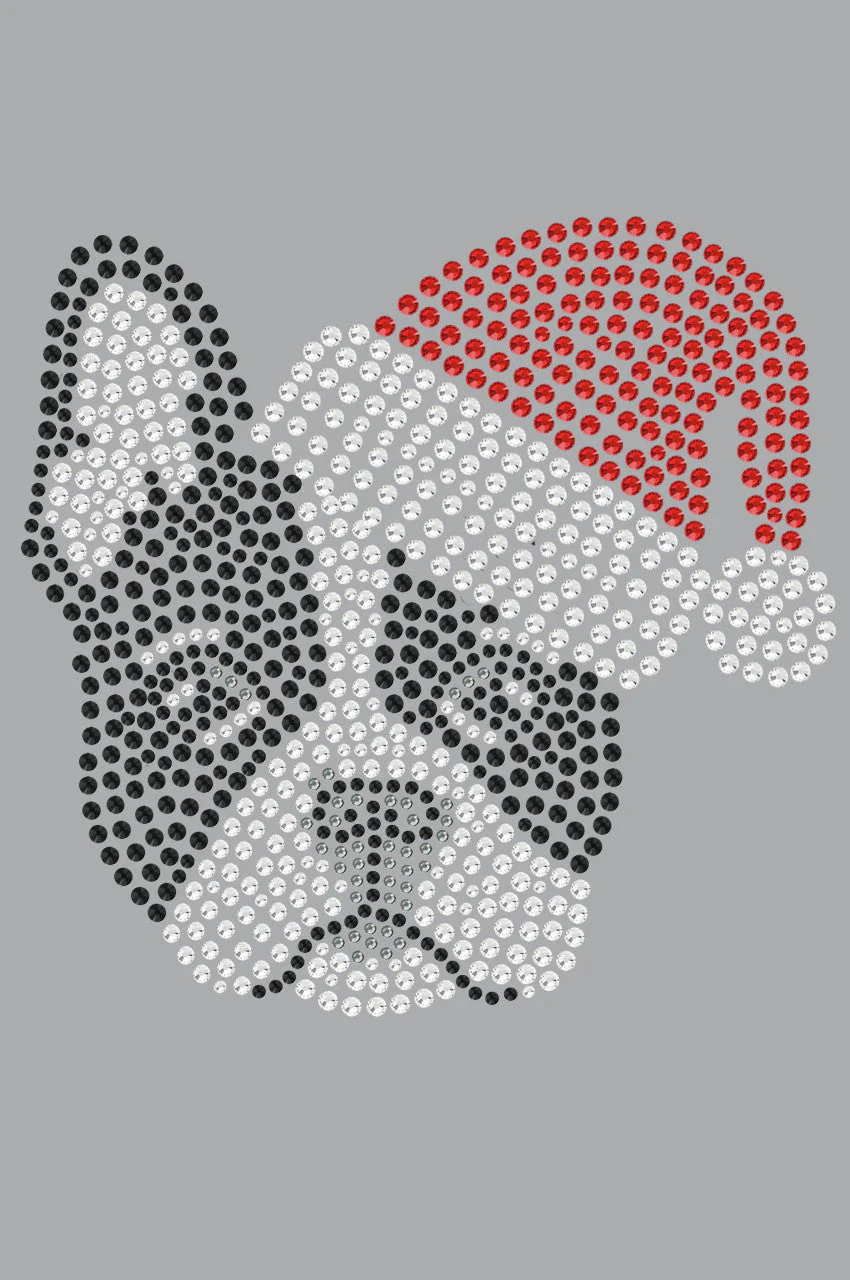 Boston Terrier with Santa Hat - Bandana - Image 10
