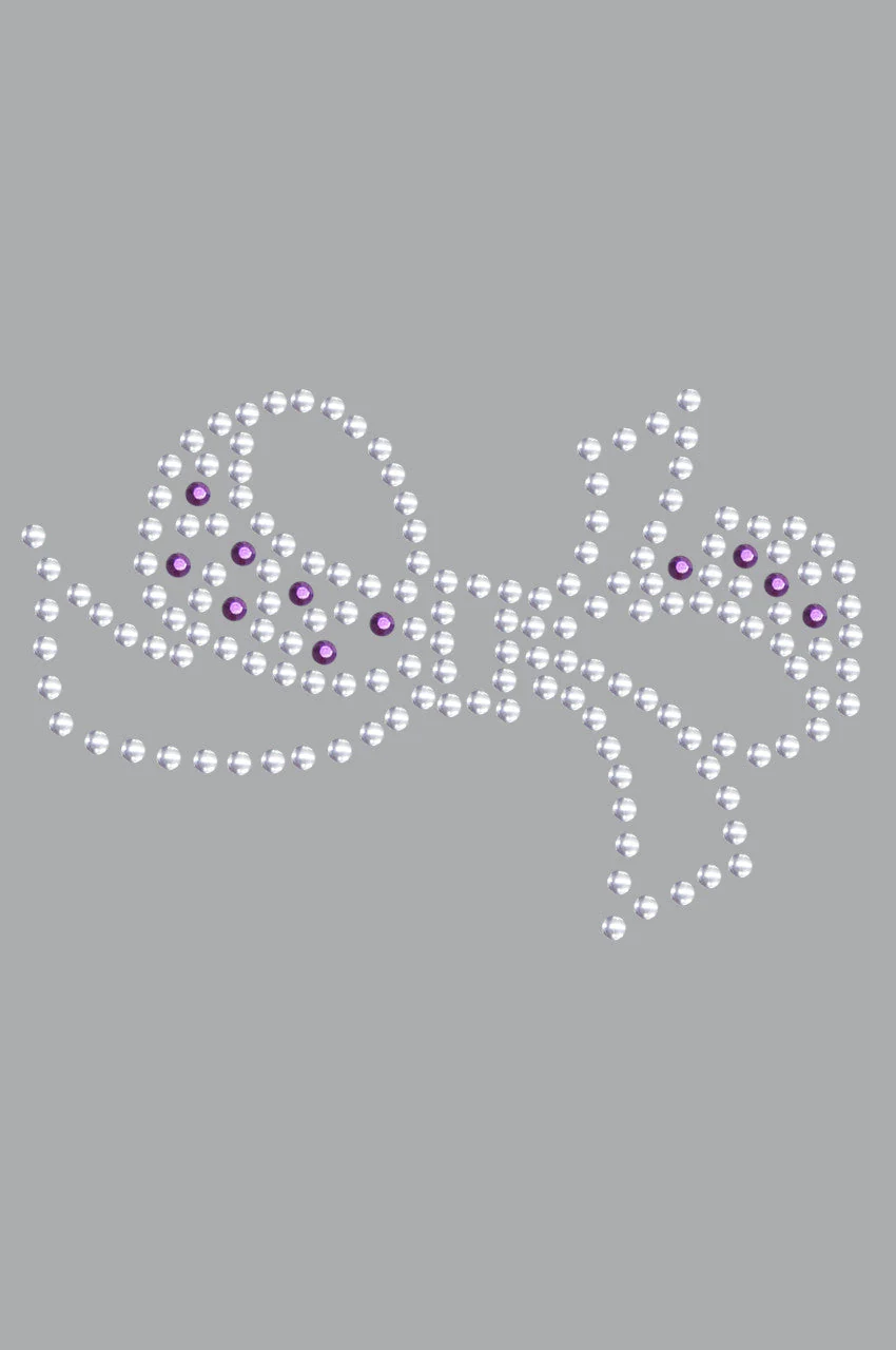Bow (Purple & Silver) - Bandanna - Image 11