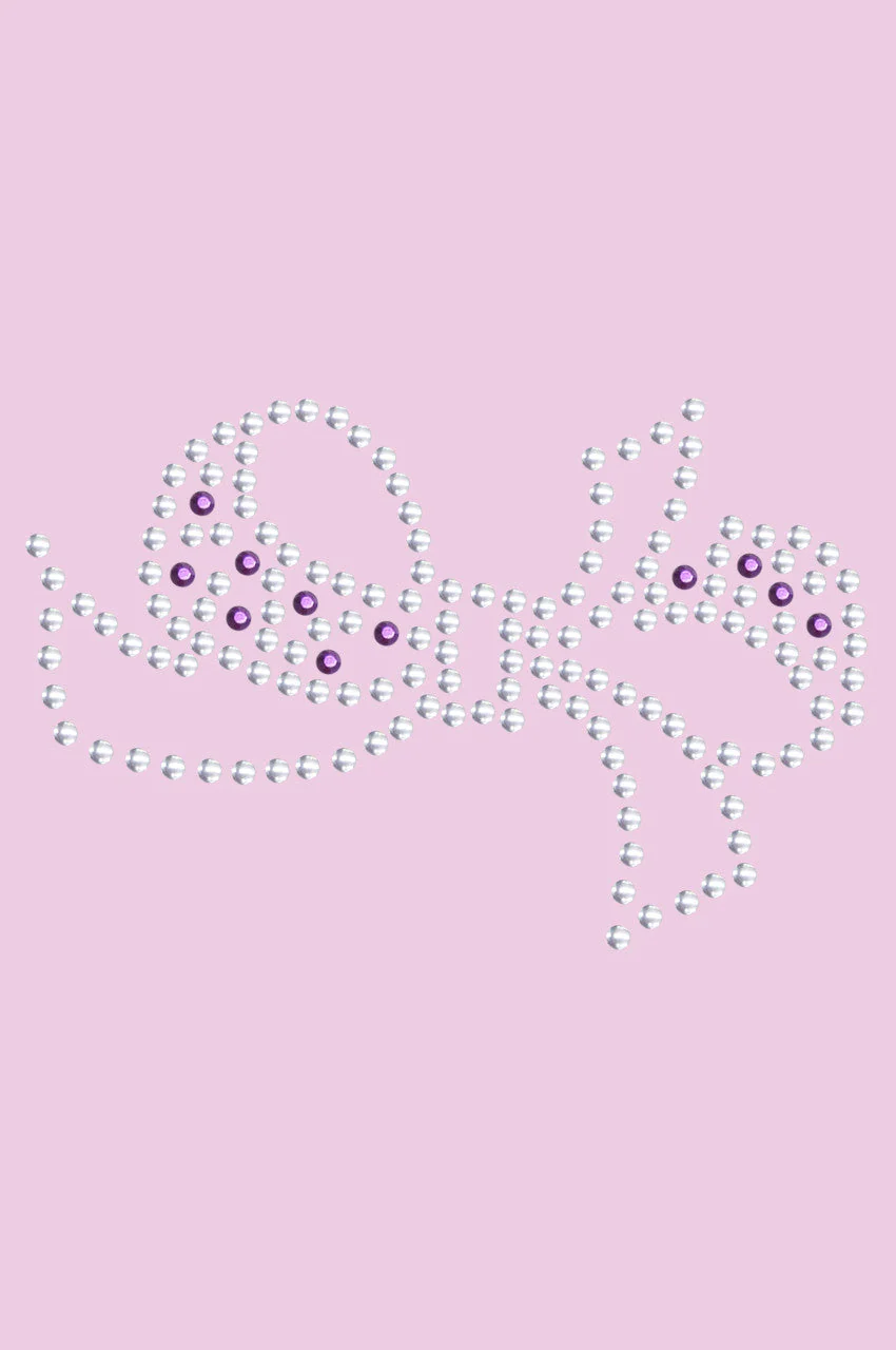 Bow (Purple & Silver) - Bandanna - Image 15