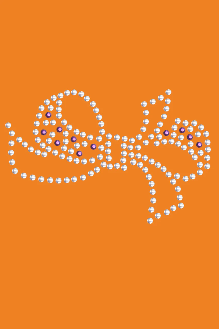 Bow (Purple & Silver) - Bandanna - Image 8