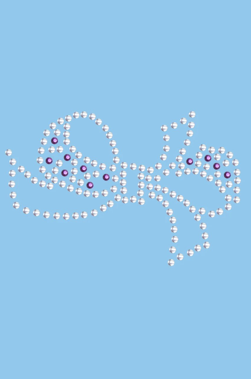 Bow (Purple & Silver) - Custom Tutu - Image 12