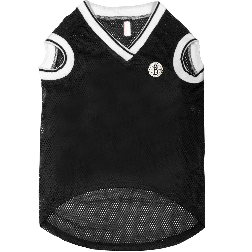Brooklyn Nets Mesh Basketball Jersey by Pets First - Image 3