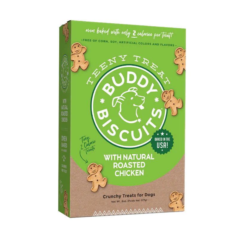 Buddy Biscuits Crunchy Teeny Chicken Dog Treats (8oz)