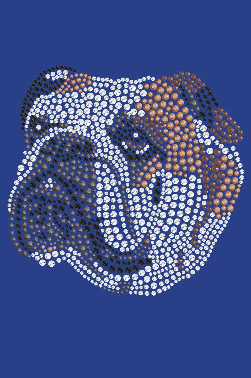 Bulldog Face (Brown) - bandana - Image 10