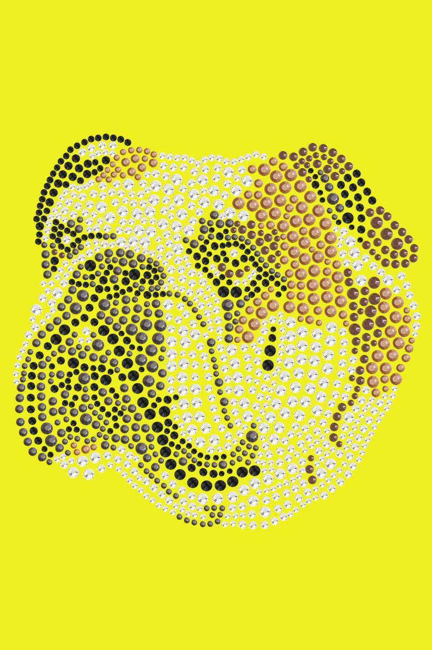 Bulldog Face (Brown) - bandana - Image 14