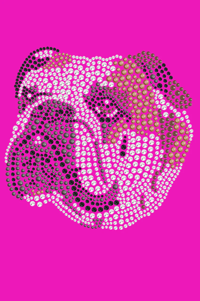 Bulldog Face (Brown) - bandana - Image 16