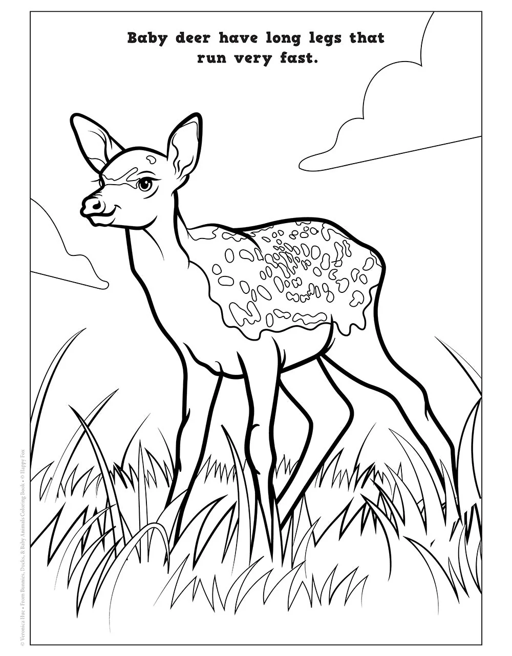Bunnies, Ducks, and Baby Animals Coloring Book - Image 5