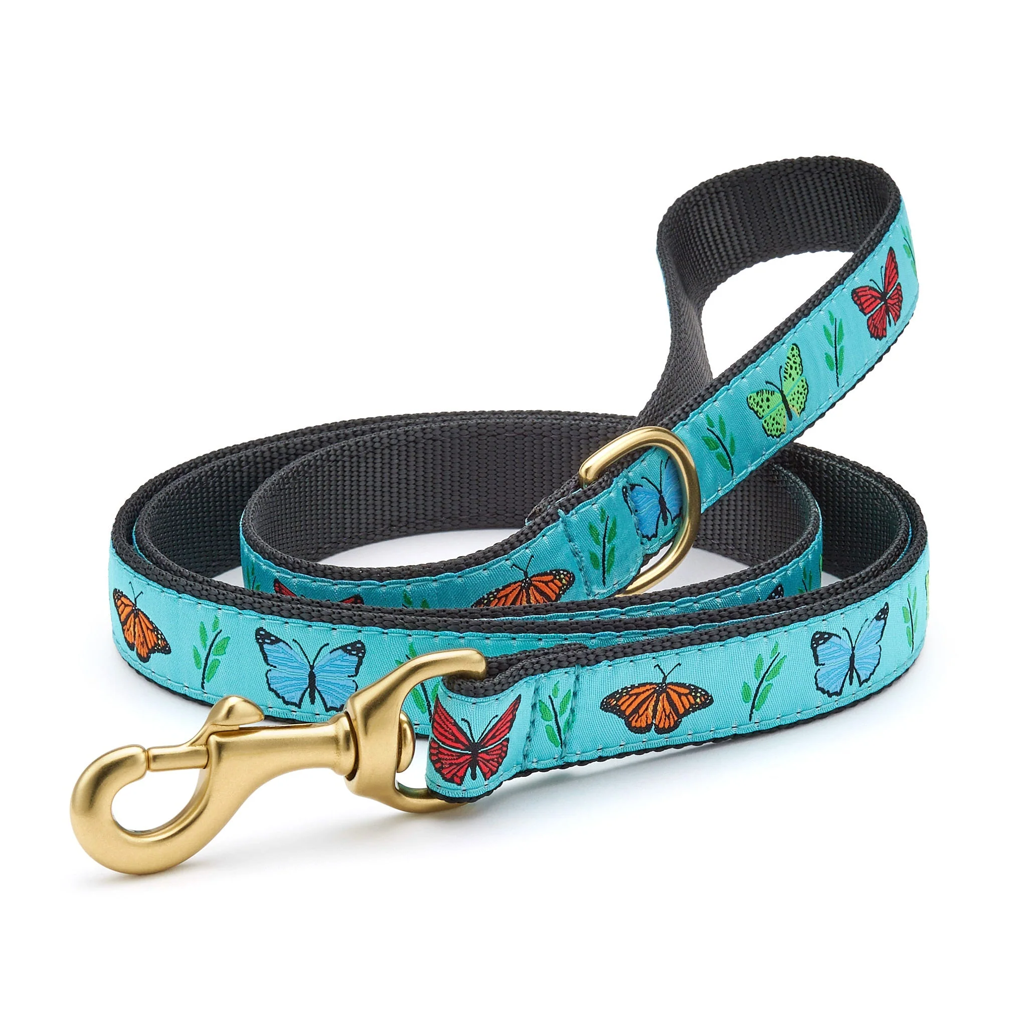 Up Country Butterfly Effect Cast Brass Dog Leash