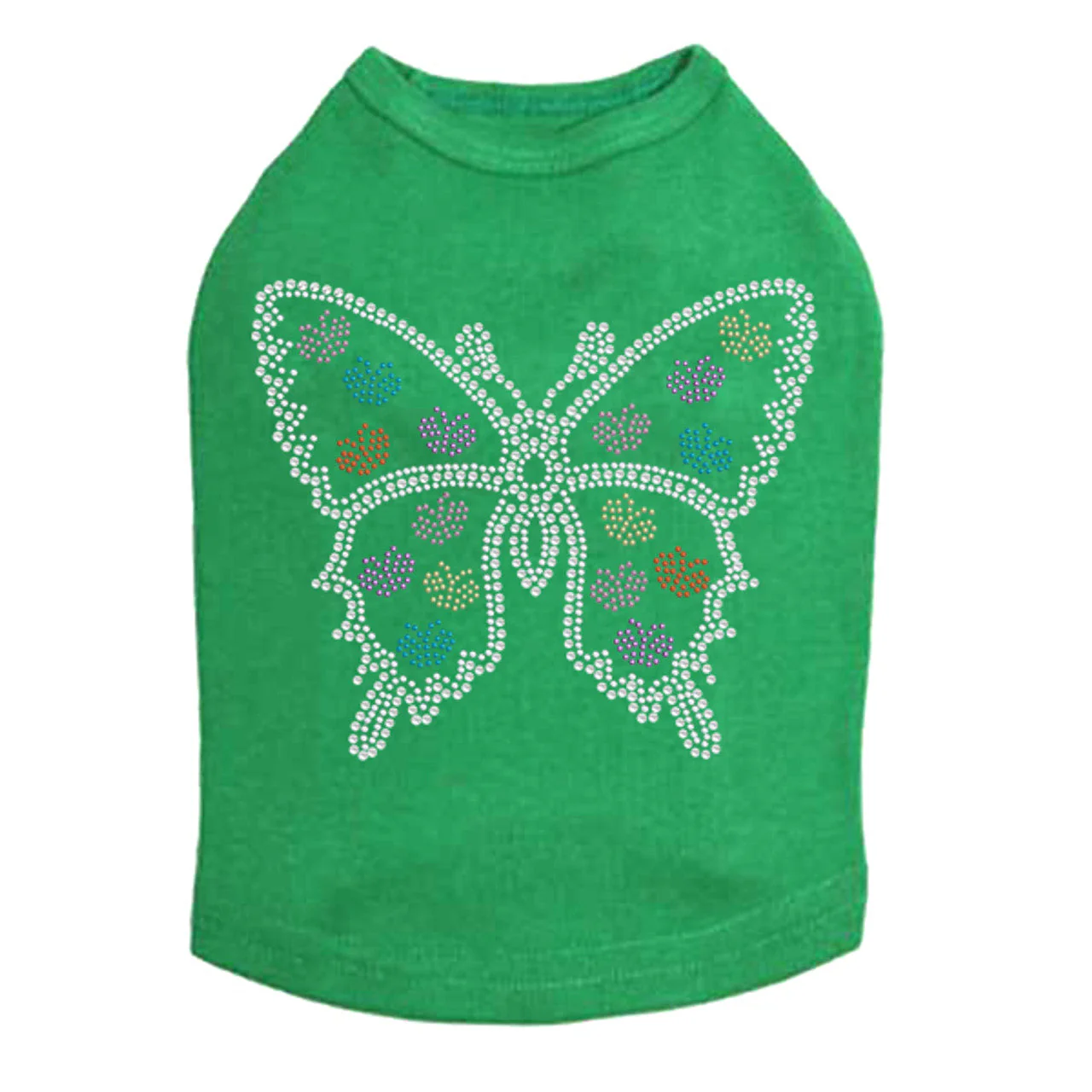 Butterfly with more Butterflies - Dog Tank - Image 2