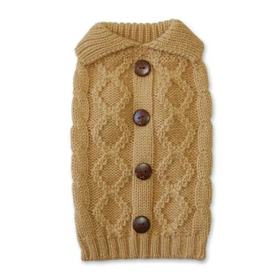 Button Cable Sweater - Image 2