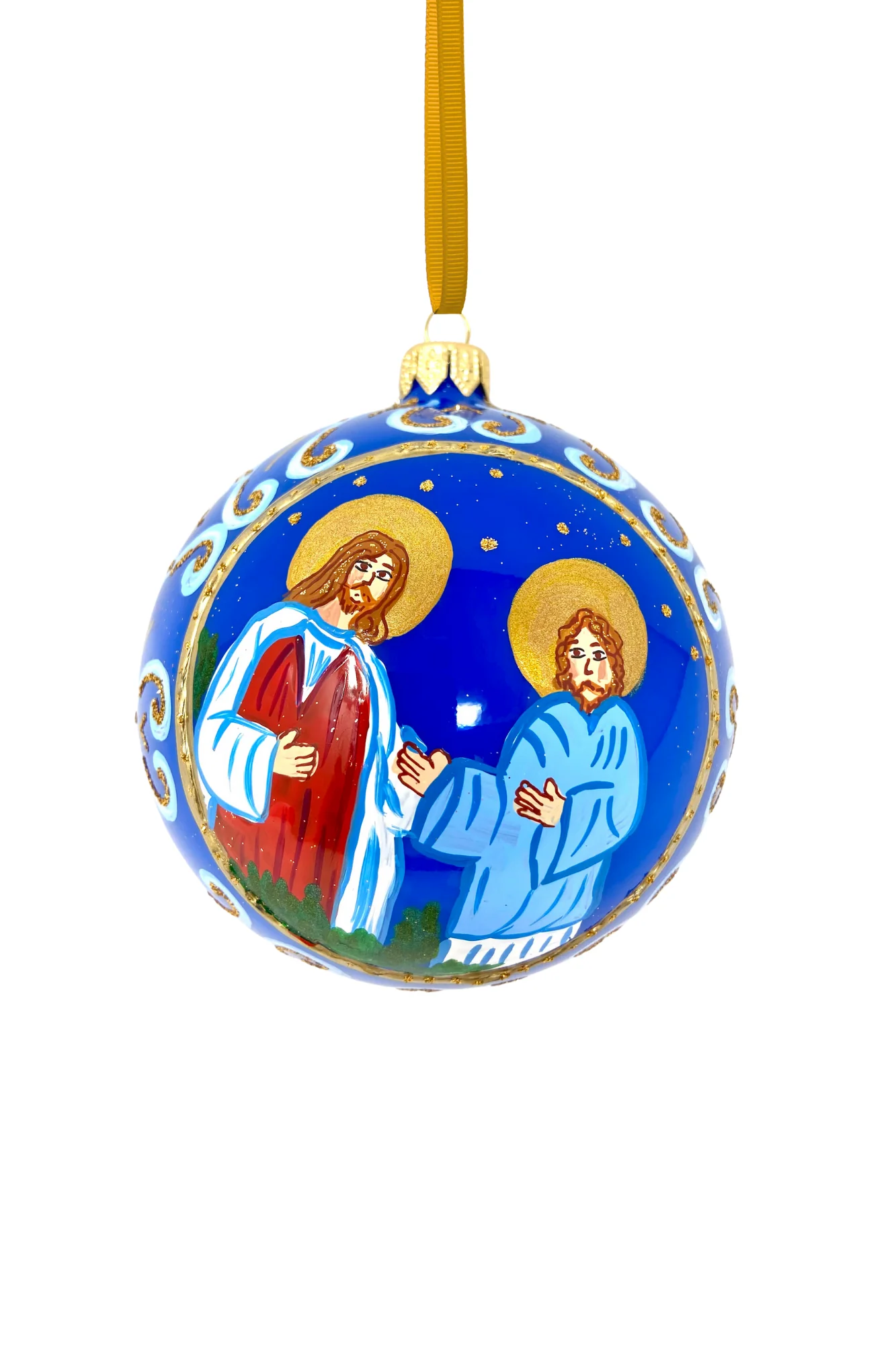Byzantine Holiday Glass Bauble - Hagia Sophia - Image 2