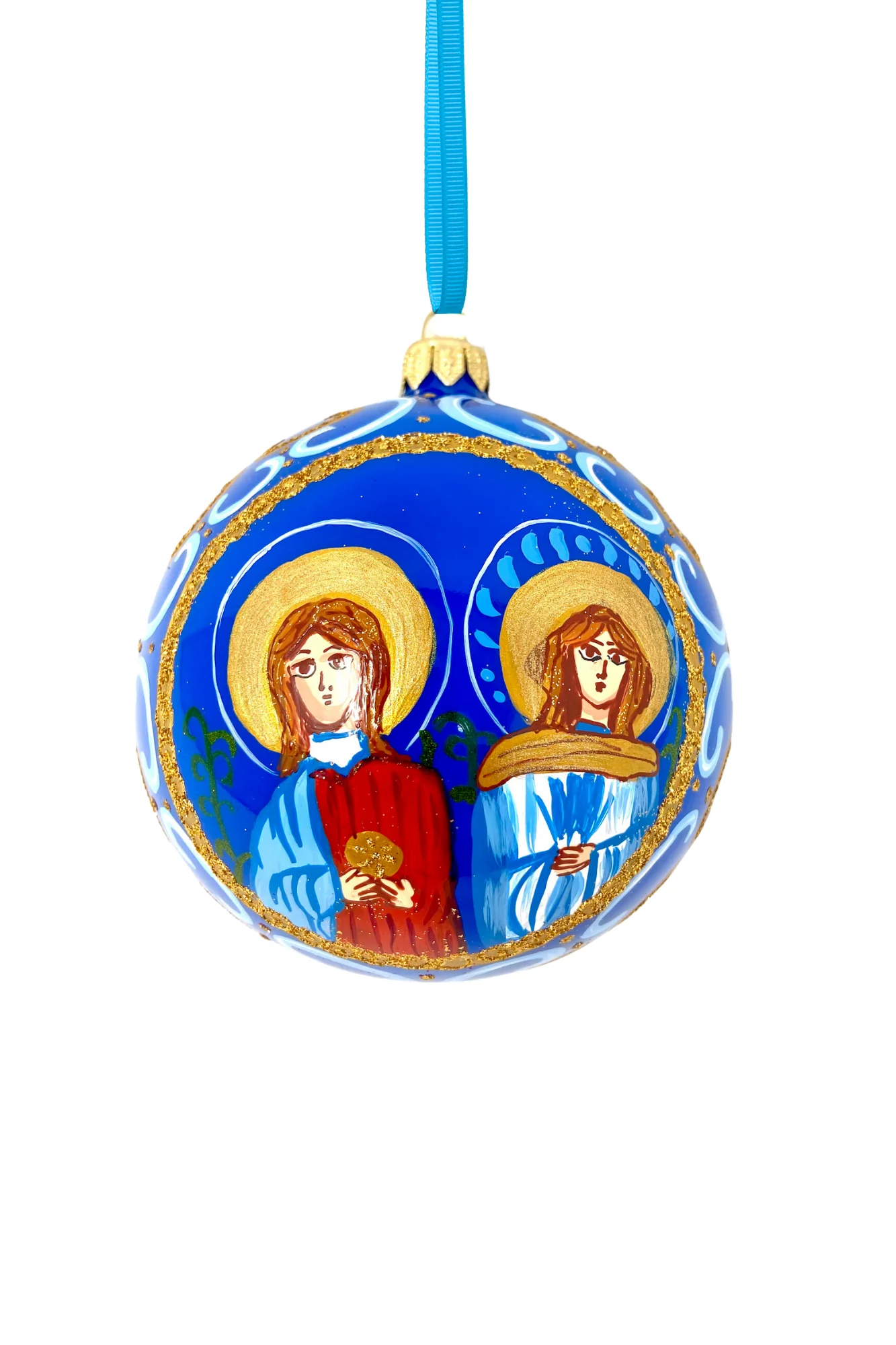 Byzantine Holiday Glass Bauble - Maggiore - Image 2