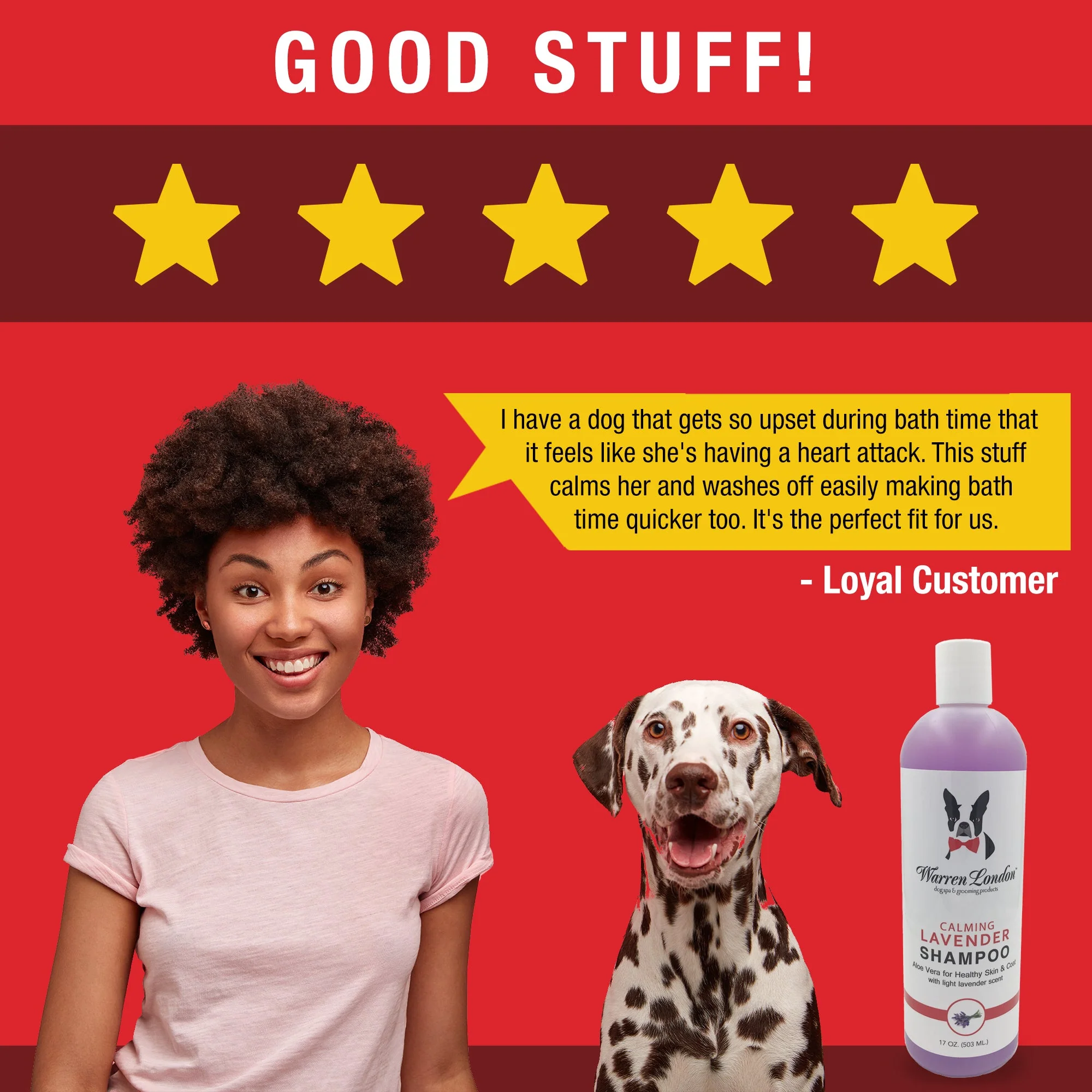 Calming Lavender Dog Shampoo w/Aloe Vera & Essential Oils - Image 4