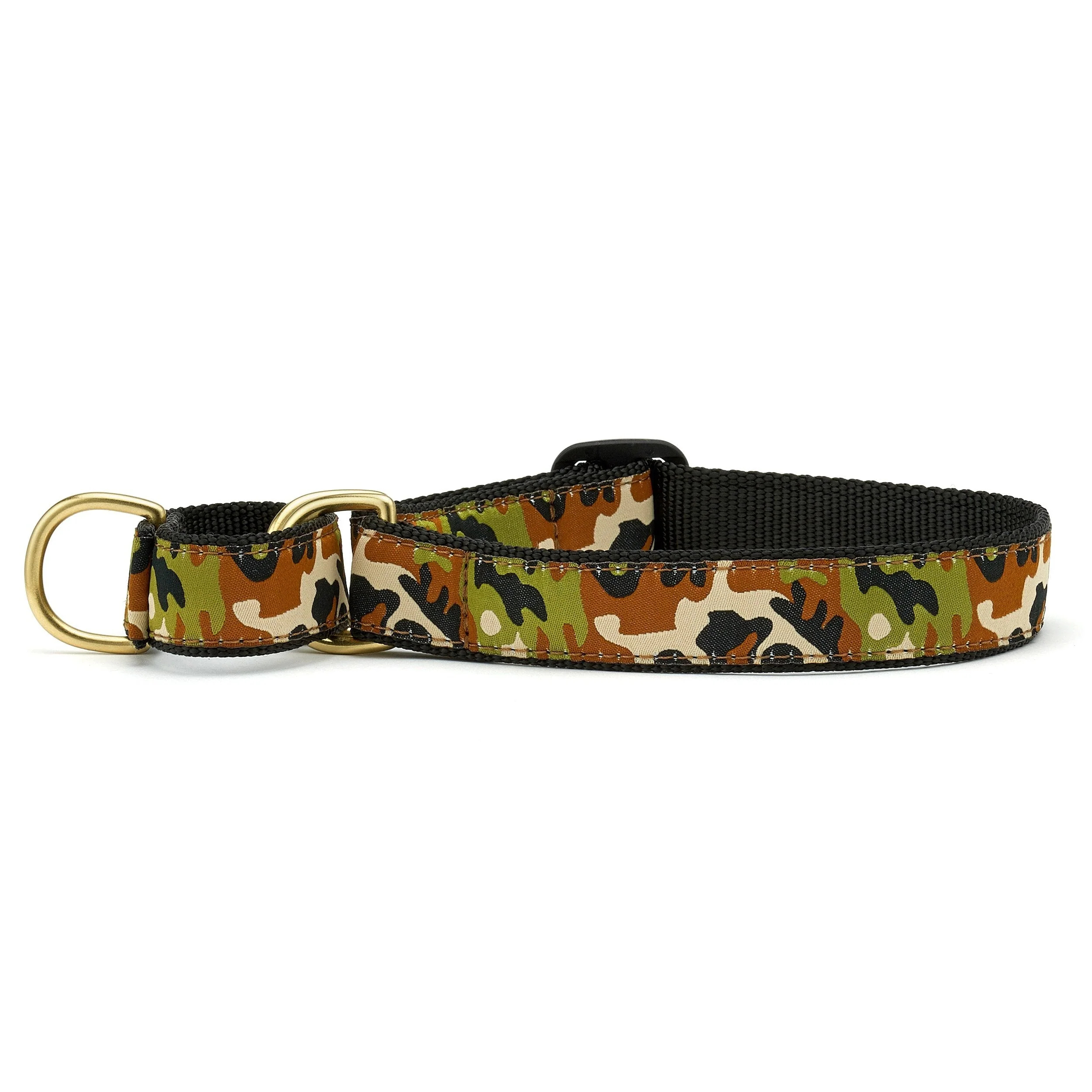 Up Country Camo Cast Brass Martingale Collar