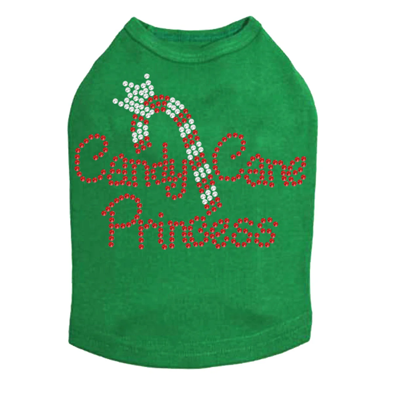 Candy Cane Princess - Dog Tank - Image 3