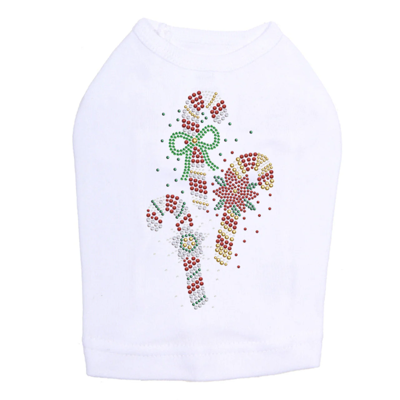Candy Canes  - Dog Tee - Image 4