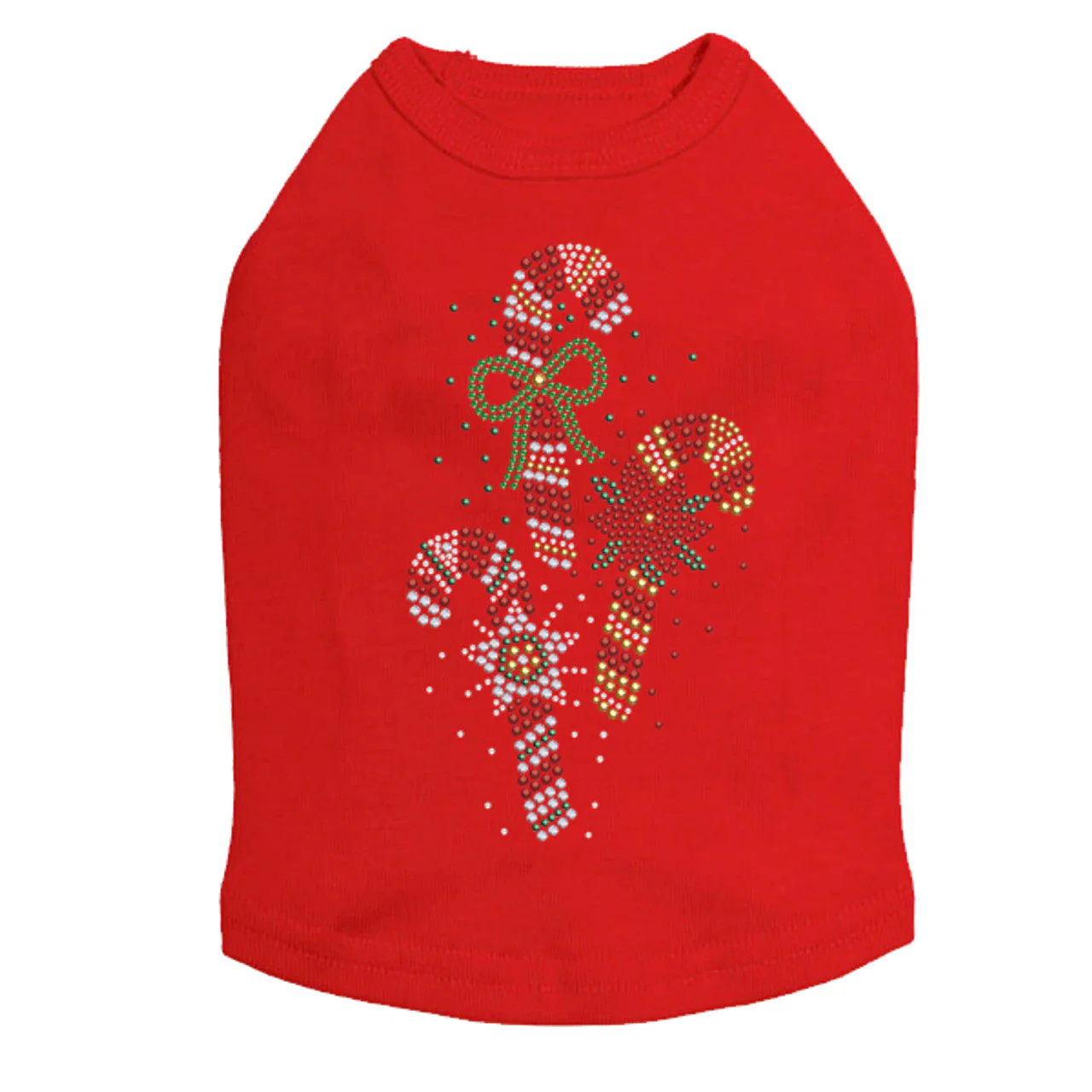 Candy Canes  - Dog Tee - Image 5