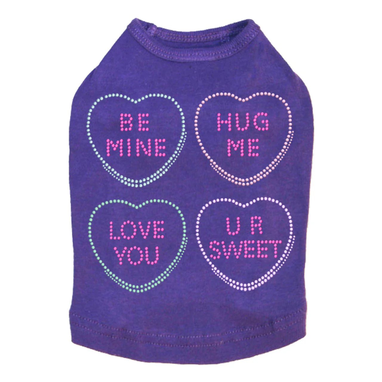 Candy Conversation Hearts - Dog Tank - Image 11