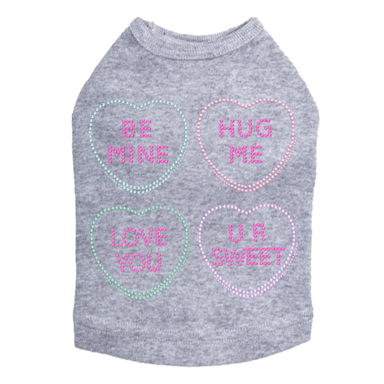 Candy Conversation Hearts - Dog Tank - Image 18
