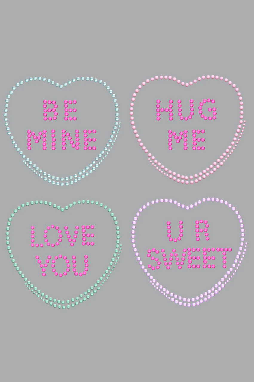 Candy Conversation Hearts - Women's T-shirt - Image 10