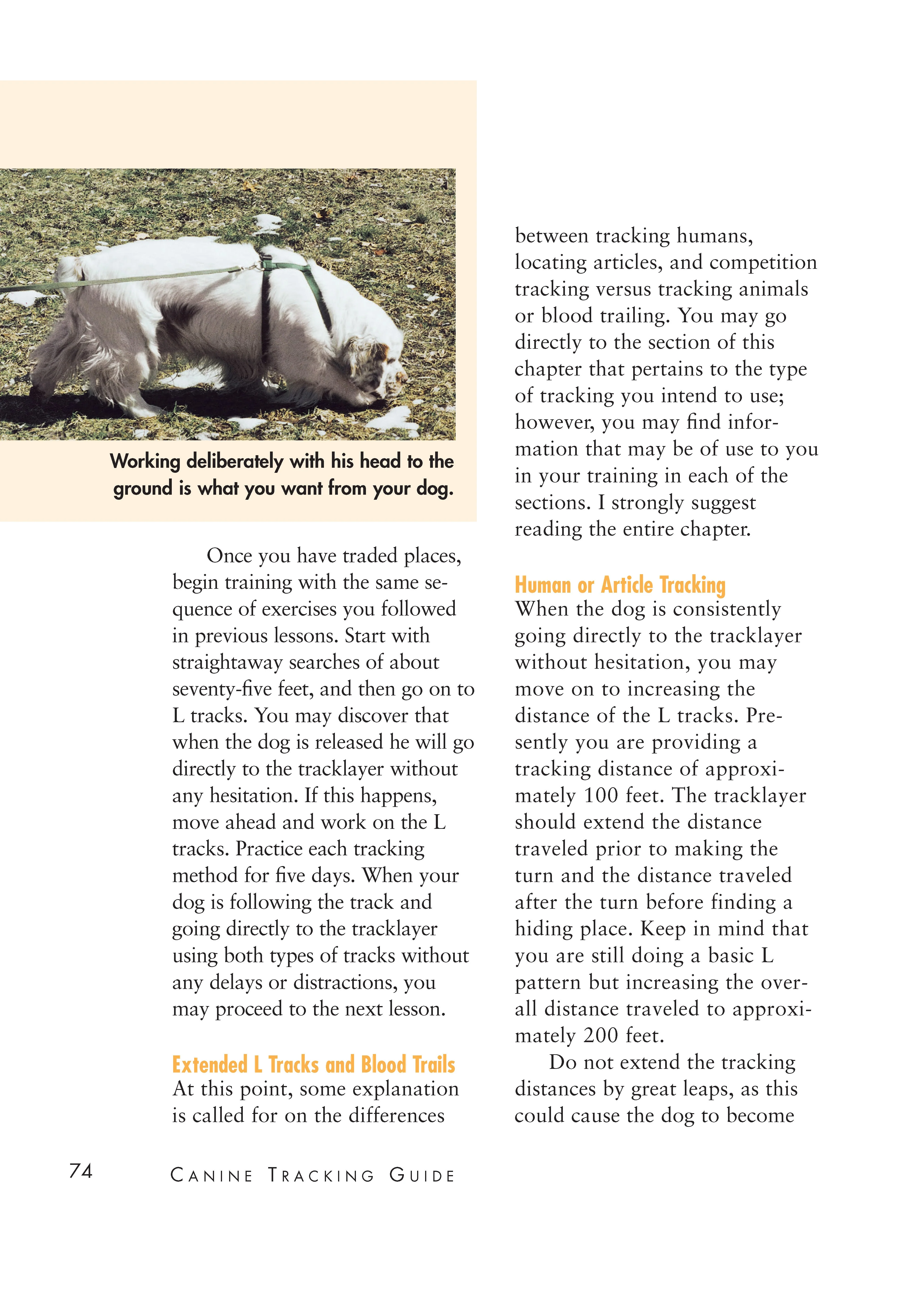 Canine Tracking Guide - Image 2