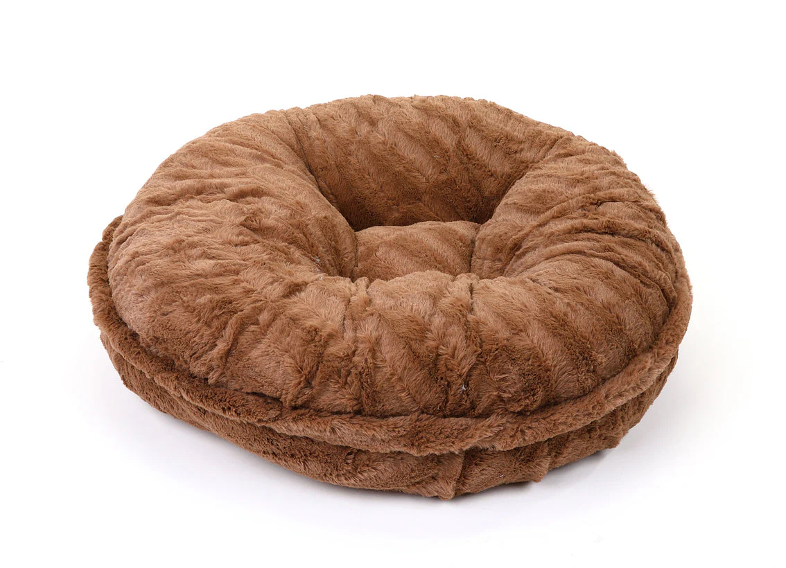 Capuccino Mink Bagel Bed - Image 2