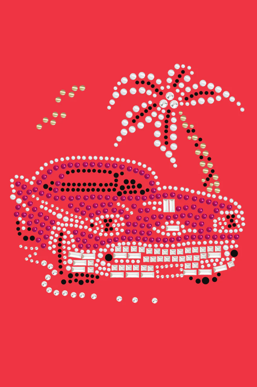 Car with Palm Tree (Pink) - Bandanas - Image 17