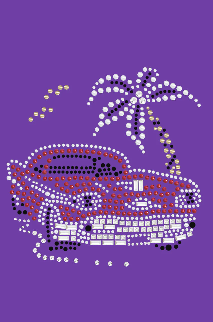 Car with Palm Tree (Red) - Bandanas - Image 10