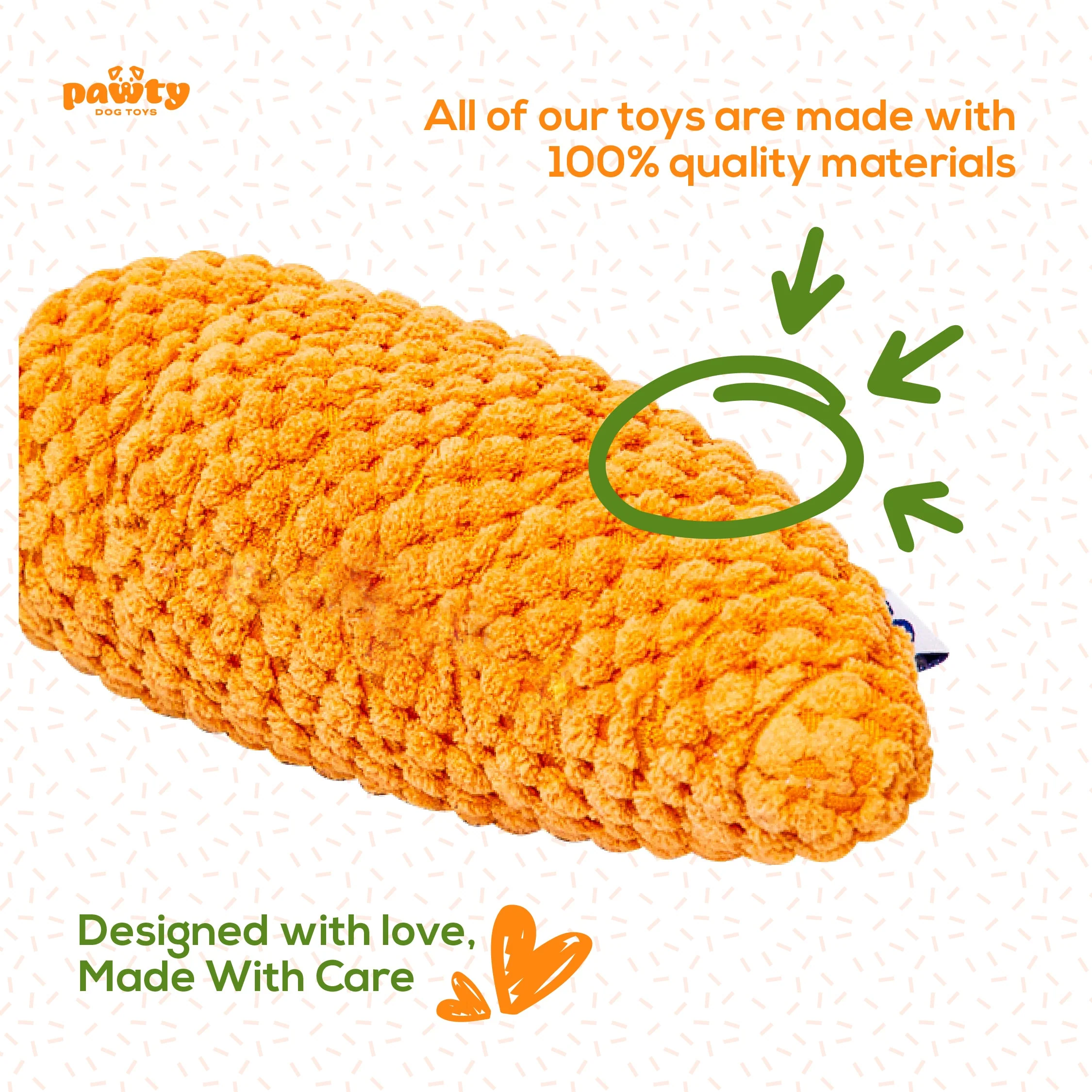 Pet Toy: CARROT TUG ROPE INTERACTIVE DOG TOY - Image 4