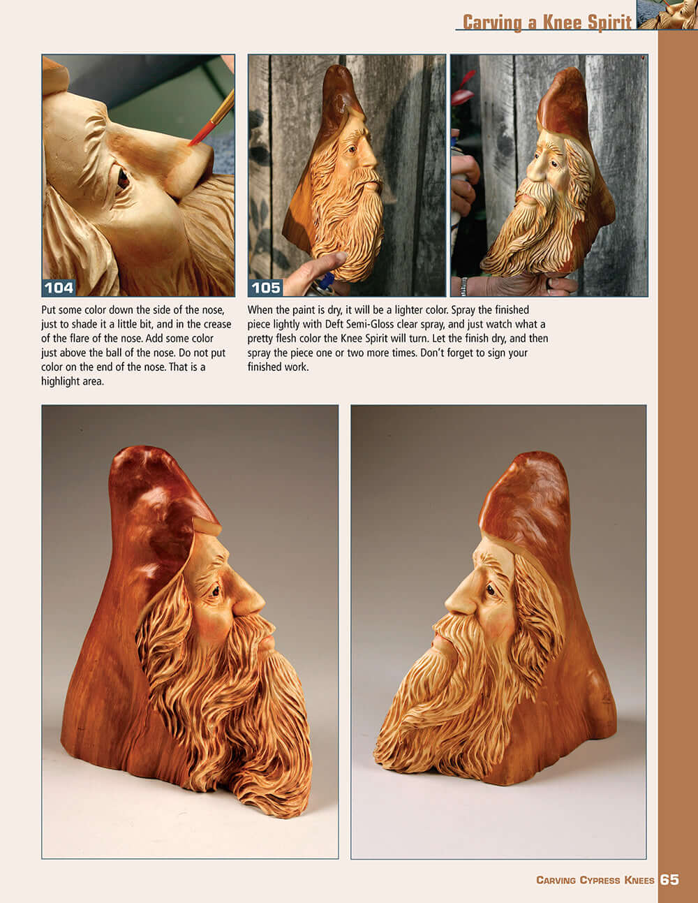 Carving Cypress Knees - Image 8