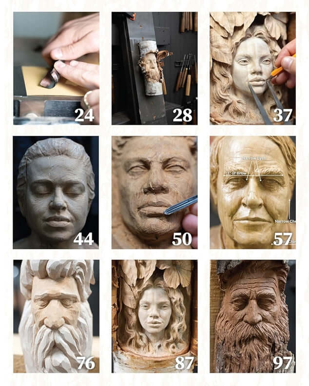 Carving Faces in Wood - Image 2