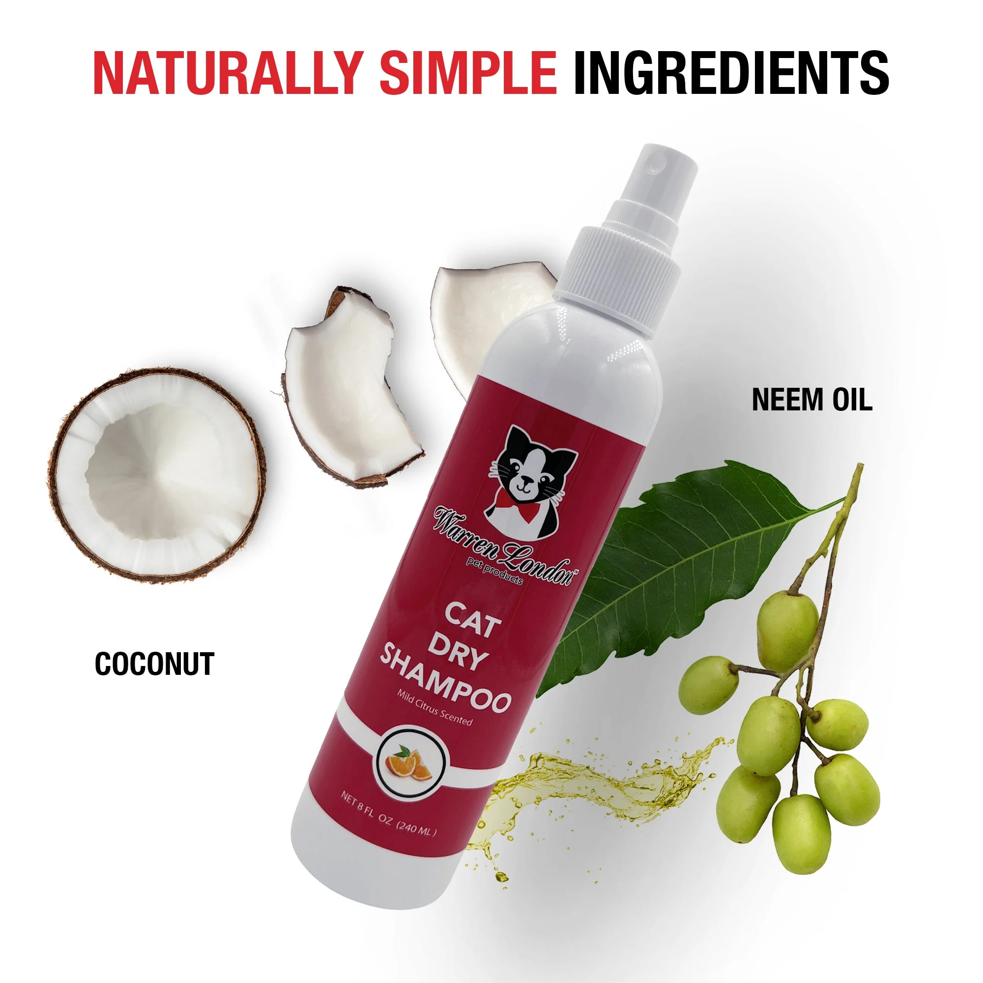 Cat Dry Shampoo - Citrus - Image 3