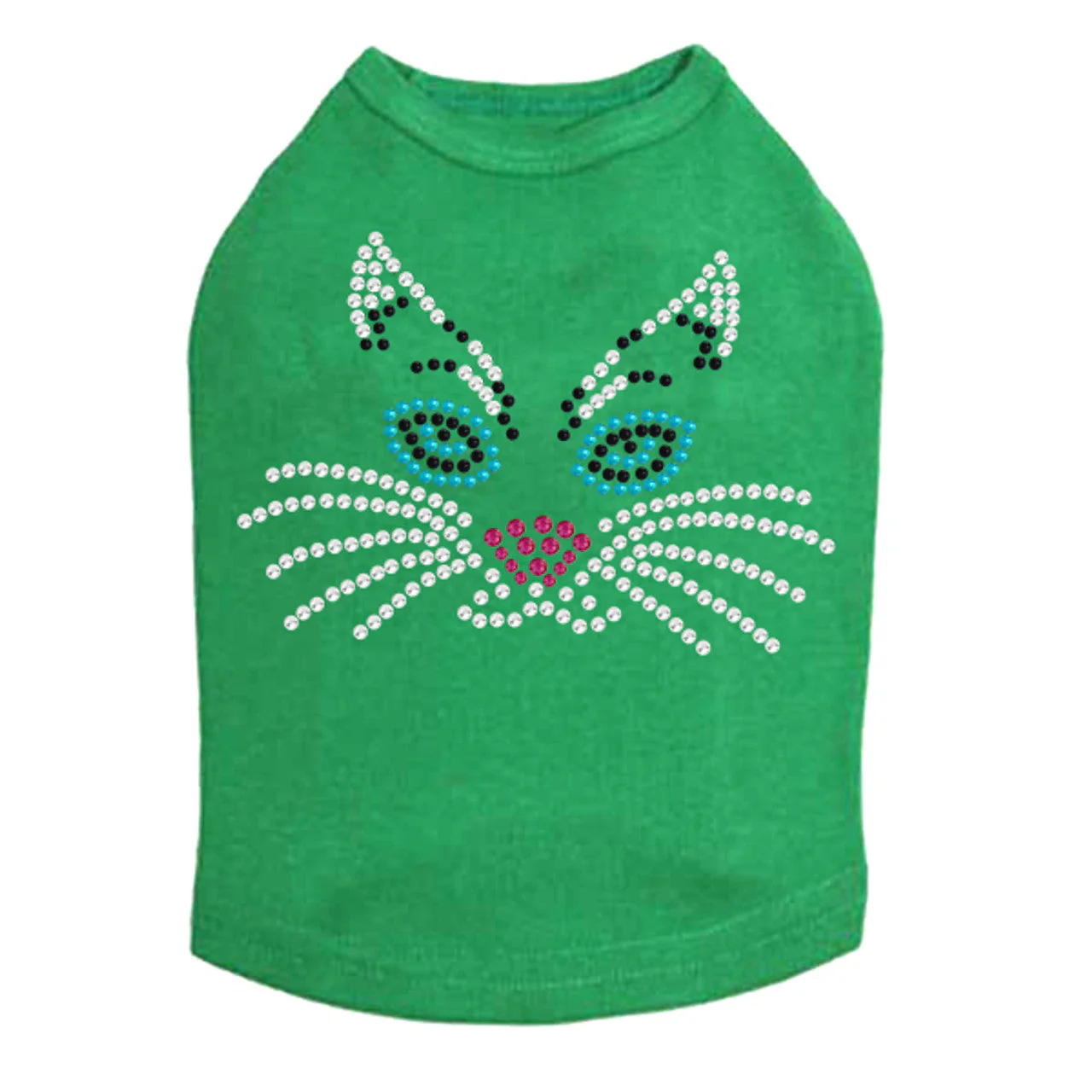 Cat Face - Dog Tank