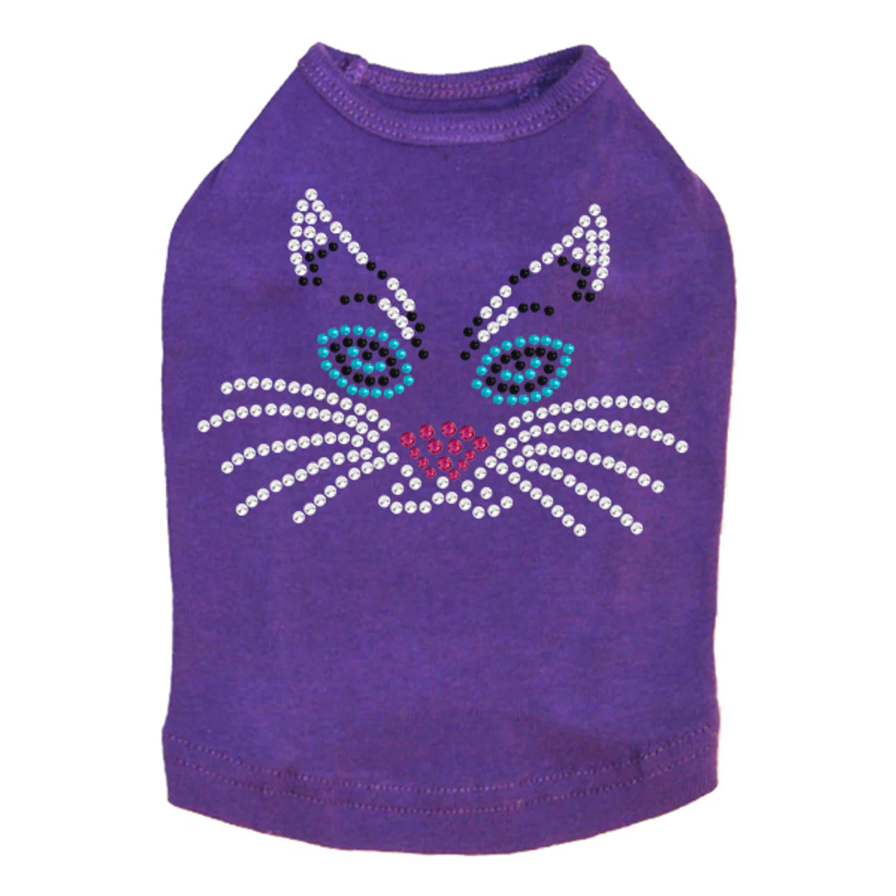 Cat Face - Dog Tank - Image 3