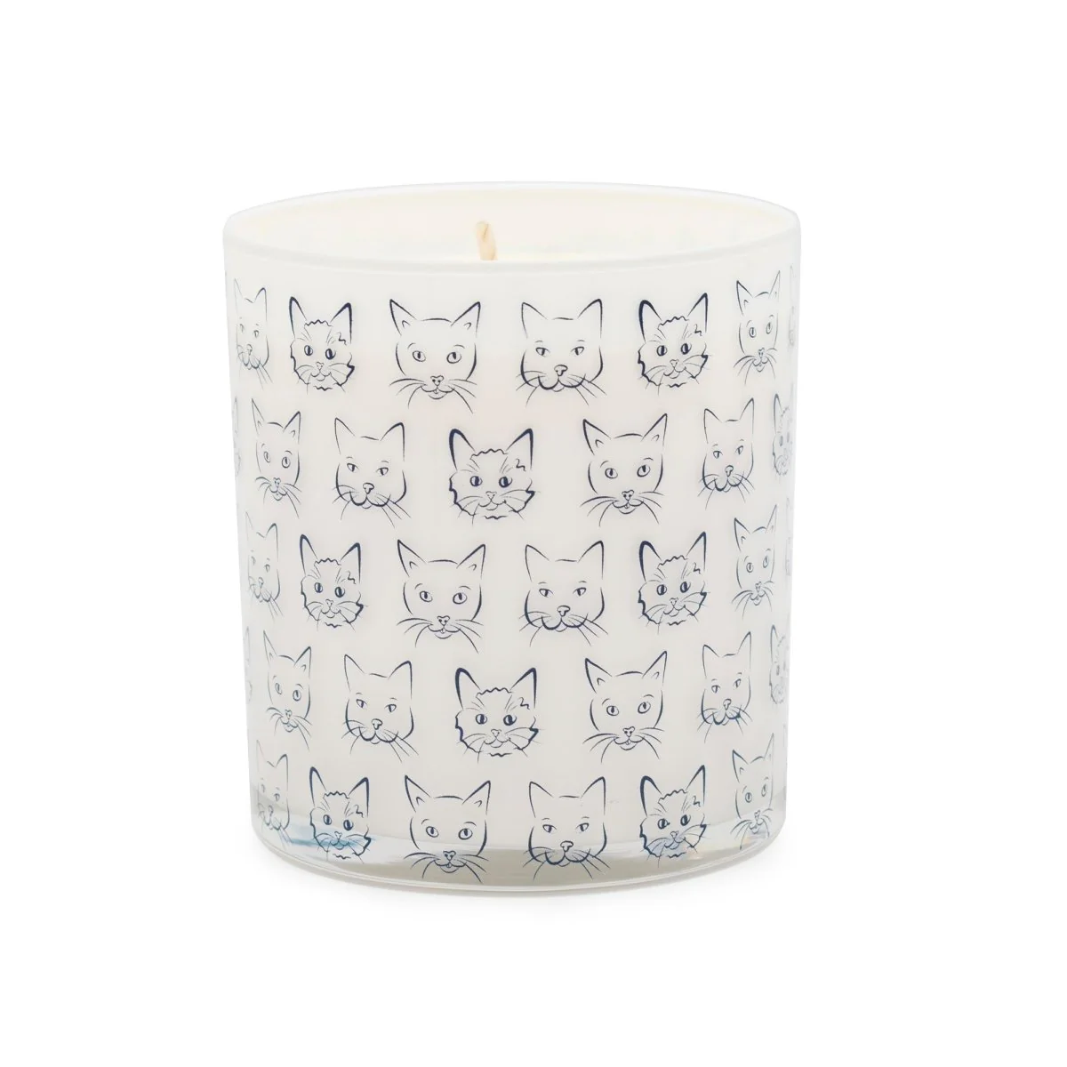Cat Heads Jar Candle - Rolling in Grass Scent - Image 2