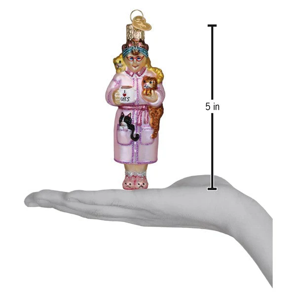 Cat Lady Ornament - Image 6