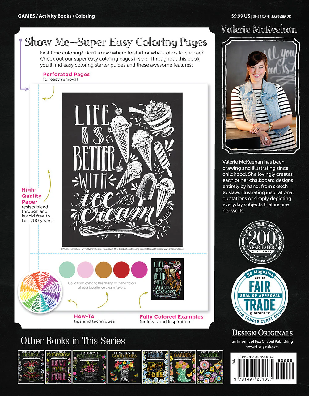 Chalk-Style Celebrations Coloring Book - Image 7