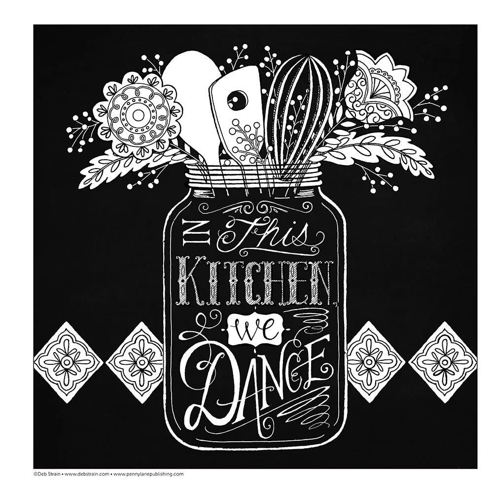 Chalk-Style Good Times Deluxe Coloring Book - Image 2