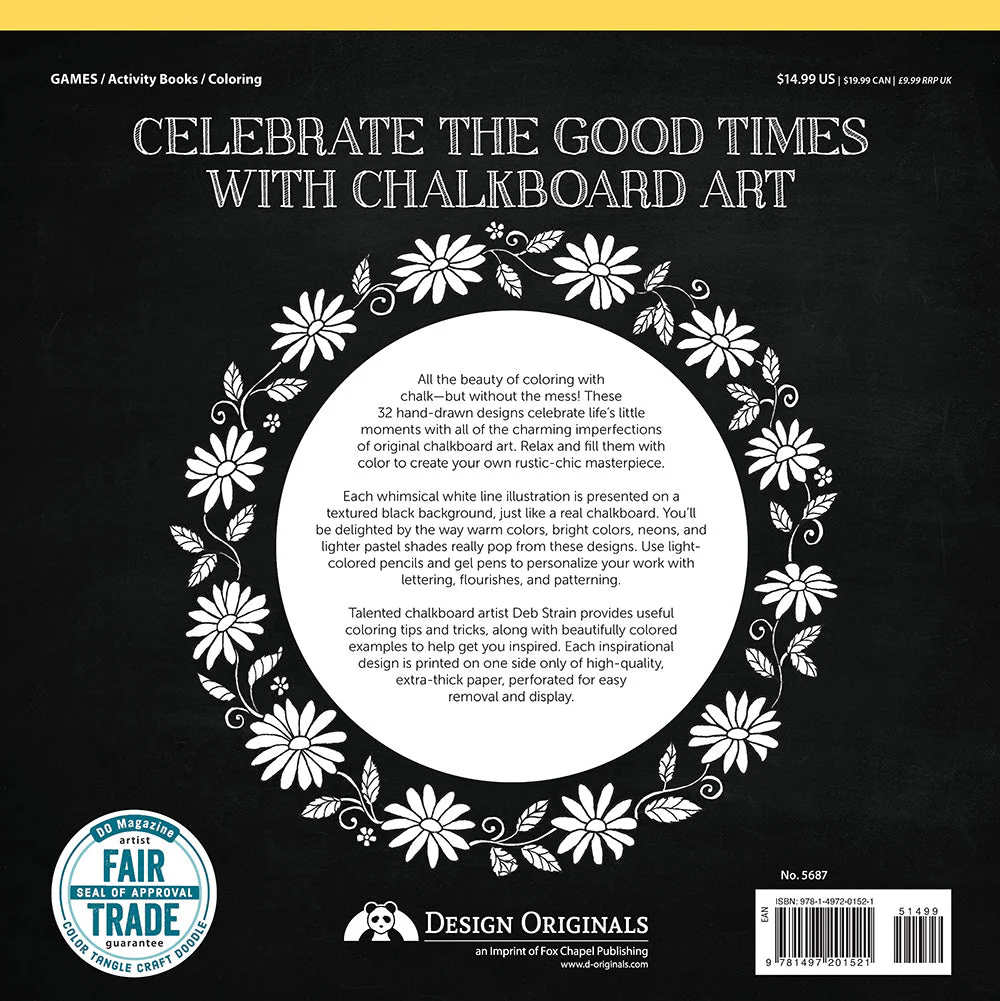 Chalk-Style Good Times Deluxe Coloring Book - Image 3