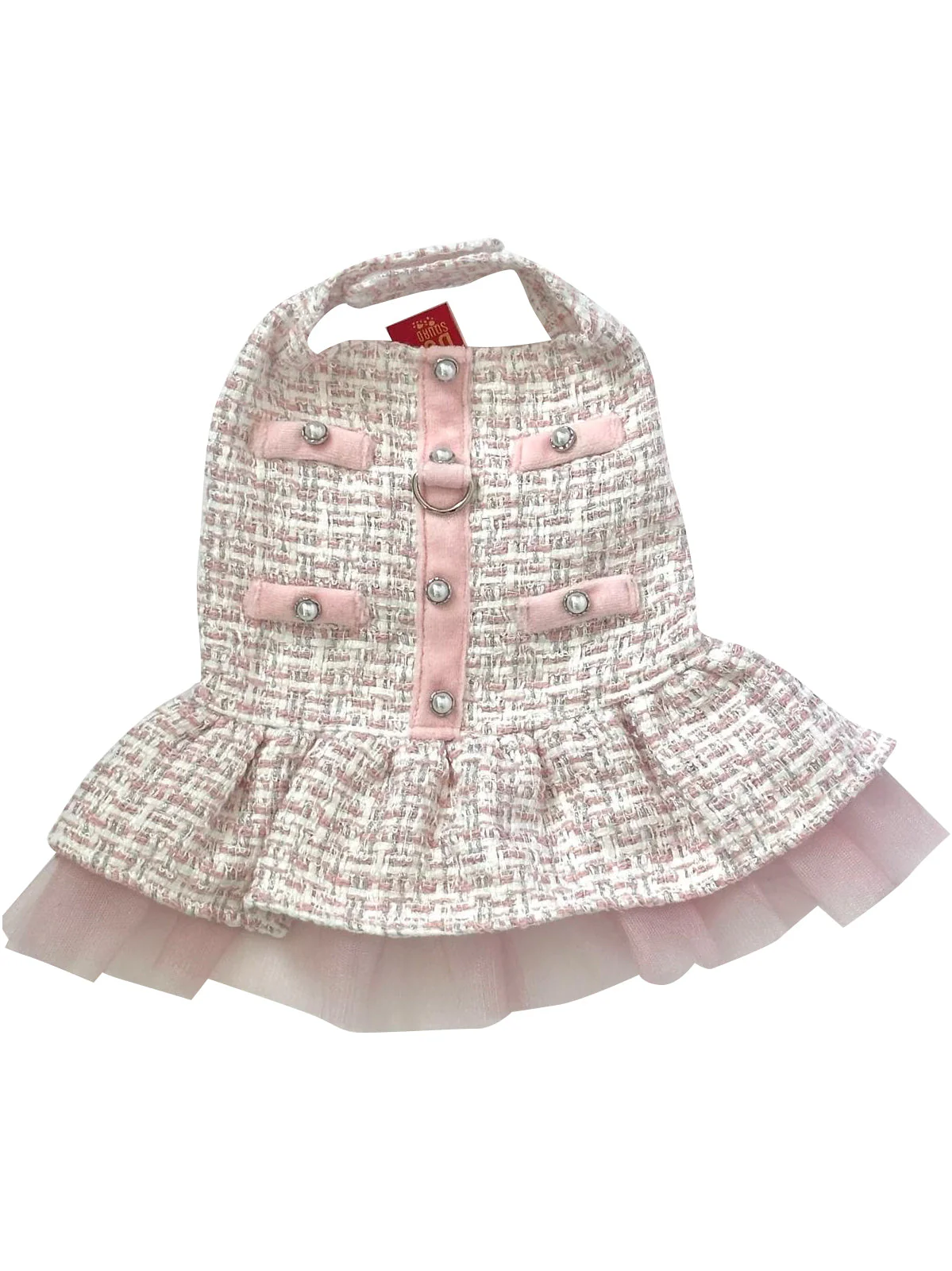 Chanel Dress, Pink Plaid - Image 2