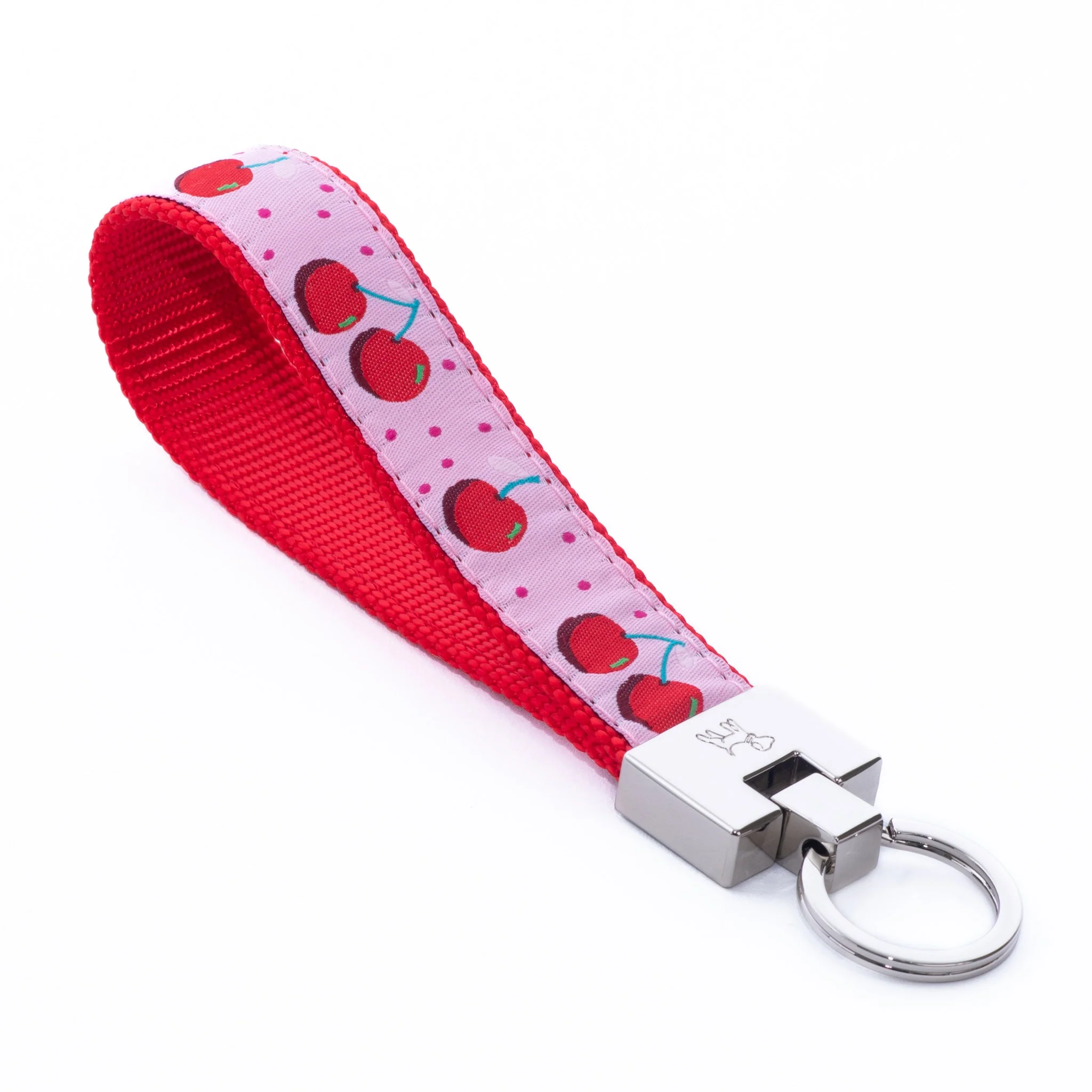 Up Country Cherries Cast Brass Key Ring
