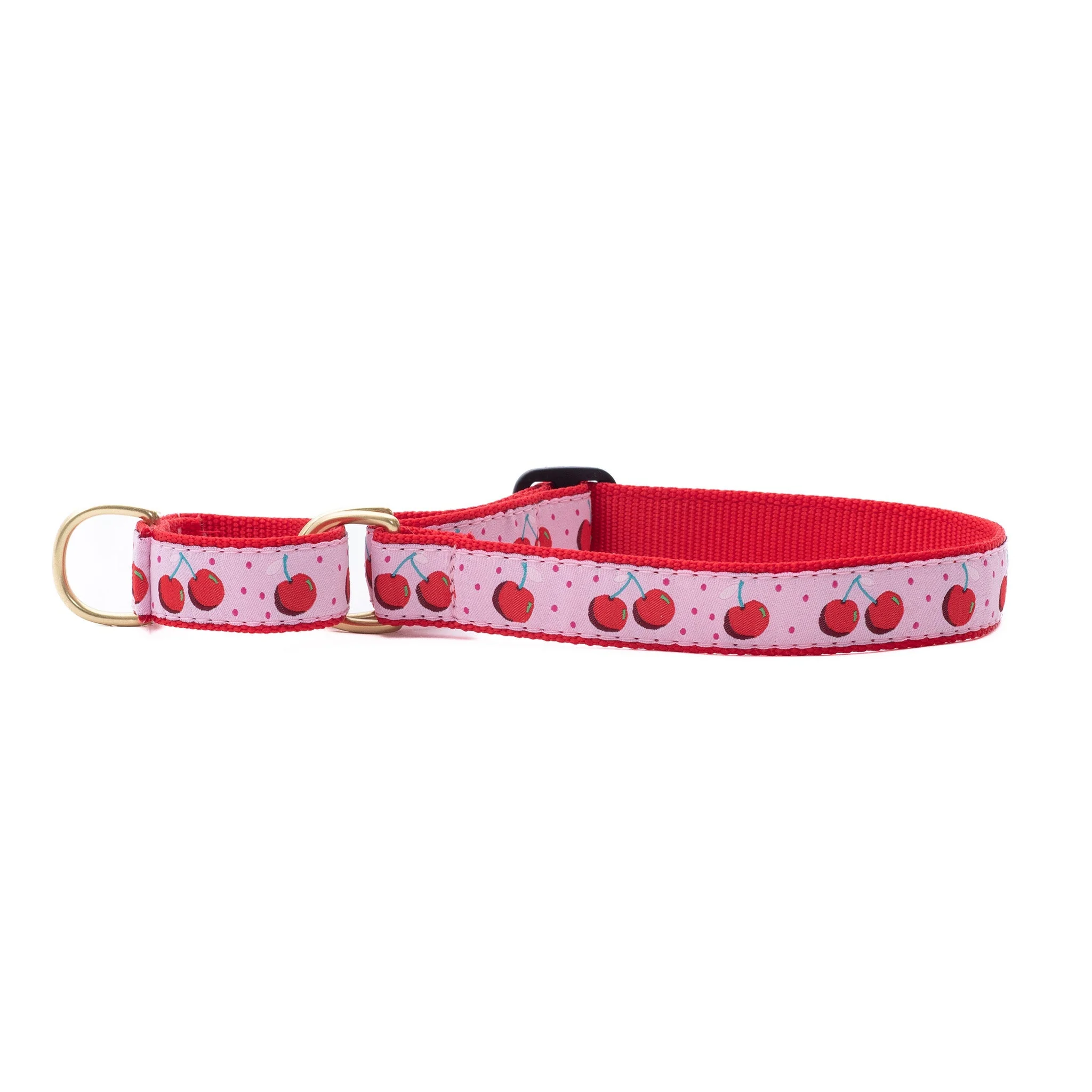 Up Country Cherries Cast Brass Martingale Collar