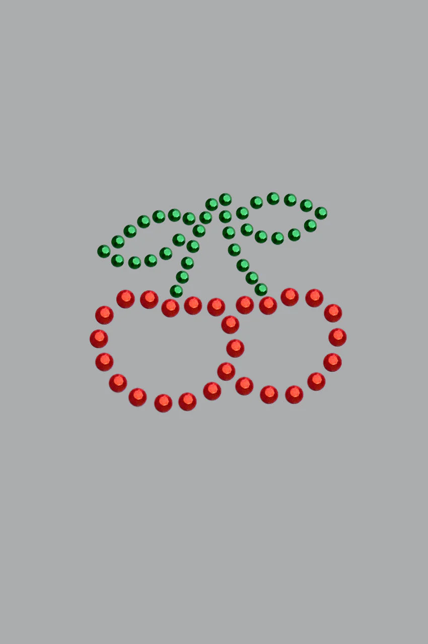 Cherries (Outline) - Bandanna - Image 3