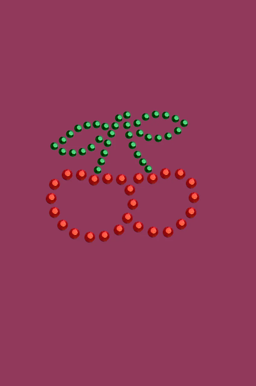 Cherries (Outline) - Bandanna - Image 5