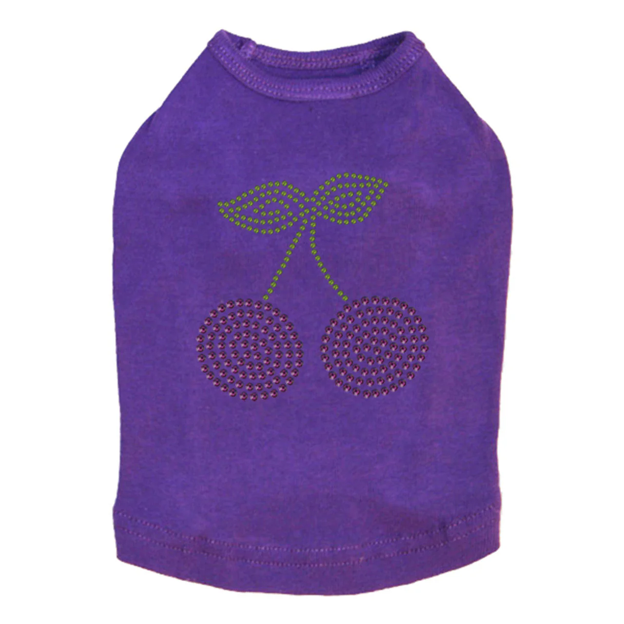 Cherries (Purple) - Dog Tank - Image 4