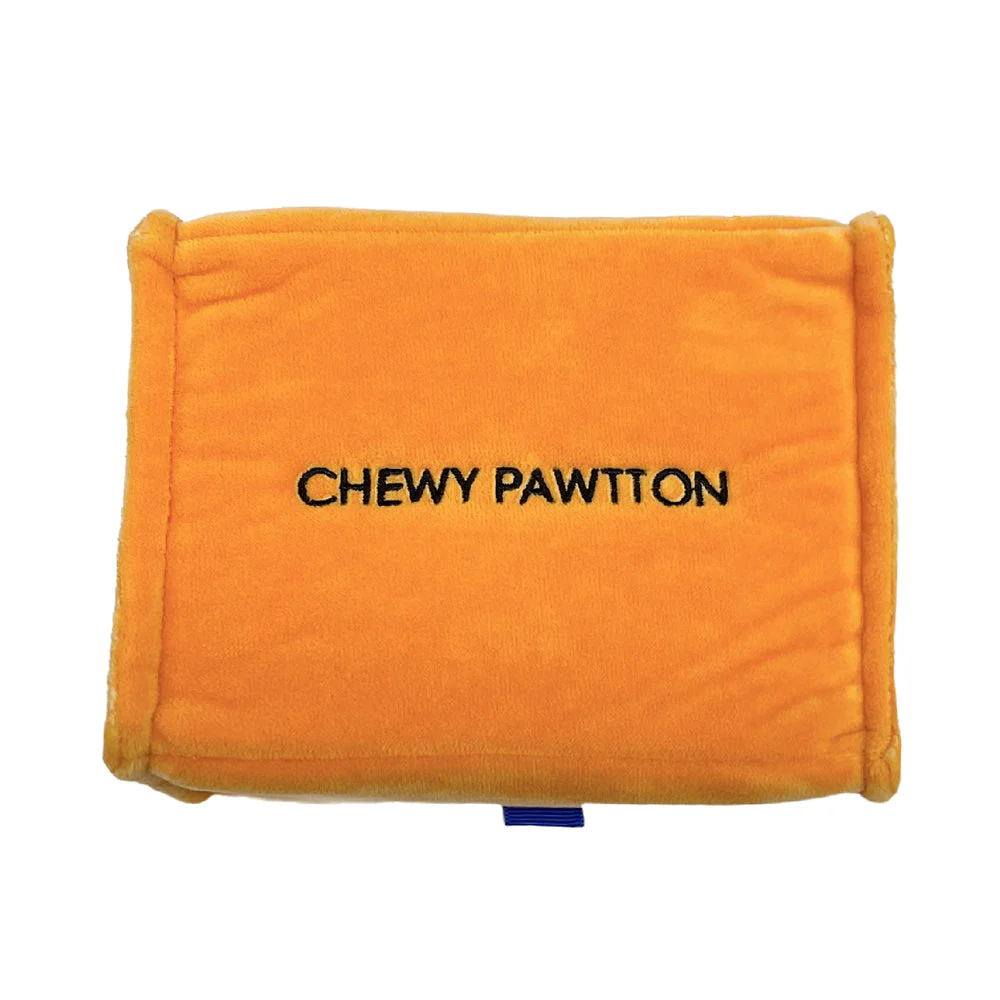 Pet Toy: CHEWY PAWTTON PLUSH DOG TOY