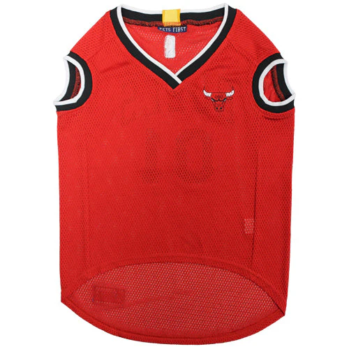 Chicago Bulls Mesh Basketball Jersey by Pets First - Image 3