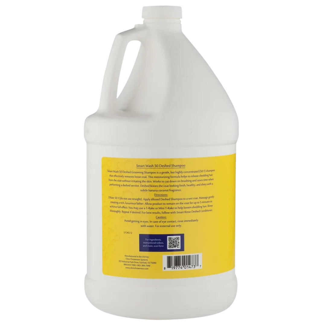 Smart Wash50 Deshed Shampoo Gallon by Chris Christensen - Image 2